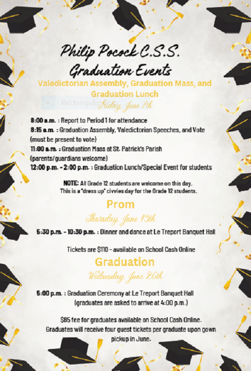 2024 grad details poster